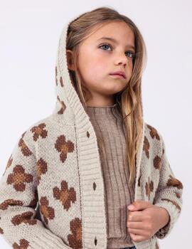 Chaqueta Mayoral Manchas Beige Para NIña