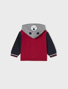 Chaqueta Mayoral Oso GRis Para Bebé Niño