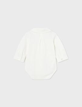 Body Mayoral Camisero CrudoPara Bebé