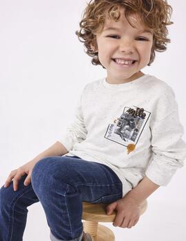 Camiseta Mayoral M/L Neps Glaciar Para Niño