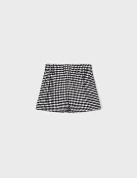 Falda Pantalon Mayoral Cuadros Negro Para Niña
