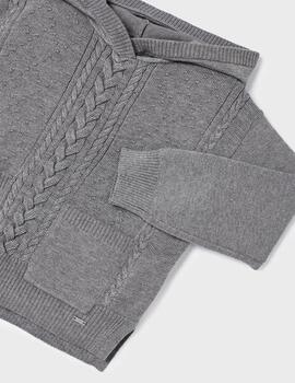 Conj.Mayoral PantalonTricot Gris Para Niña