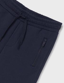 Pantalon Mayoral Felpa Sarga Marino Para Niño