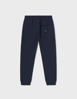 Pantalon Mayoral Felpa Sarga Marino Para Niño