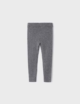 Leggings Mayoral Malla Canale Gris Para Niña