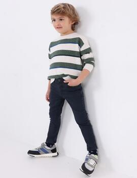 Pantalon Mayoral Skynny Negro Para Niño