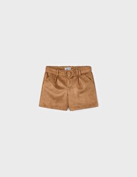 Short Mayoral Antelina Camel Para Niño