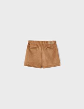 Short Mayoral Antelina Camel Para Niño