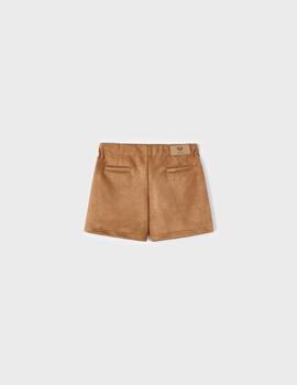 Short Mayoral Antelina Camel Para Niño