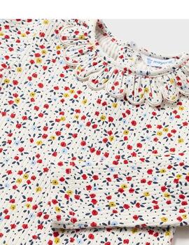 Camiseta Mayoral M/L Canale Crd-Piment ParaBebè