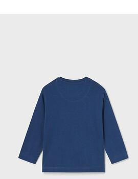 Camiseta Mayoral Zorrito Azulón Para Bebé NIño