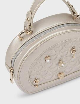 Bolso Mayoral Corazón Beige Para Niña