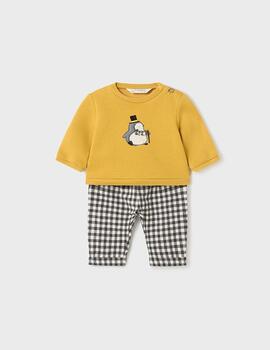 Conj.Mayoral Sudadera -pantalón Cuadros Bebé Niño