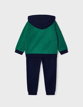 Chandal Mayoral Cremallera Verde Para Niño