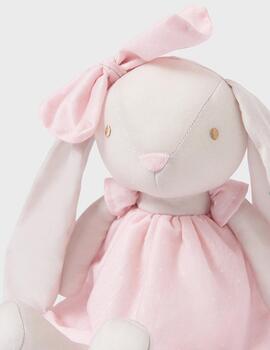 Peluche Mayoral Conejo Rosa Paara Bebé