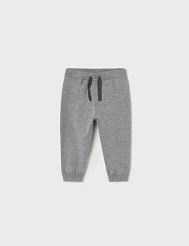 Pantalon Mayoral Jogger Tricot Gris  Para Bebè