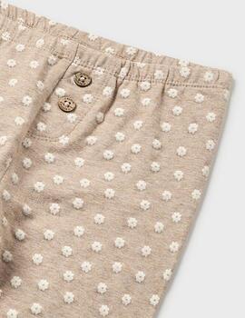 Legging Mayoral Duo  Punto Beige Para Bebé