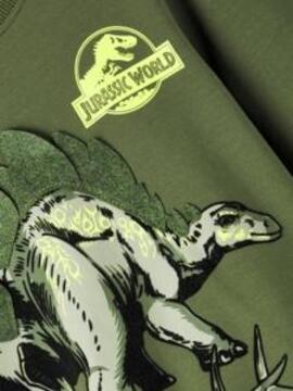 Sudadera Name IT Jurassic World Verde Para Niño