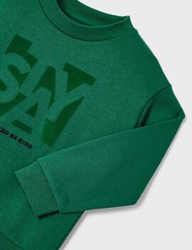 Sudadera Mayoral Cool Verde Para Niño