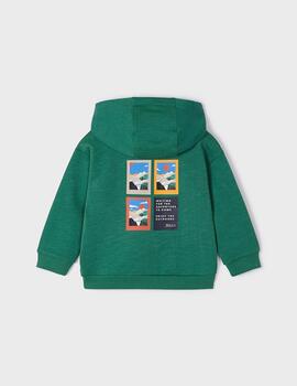 Sudadera Mayoral Montaña Verde Para Niño