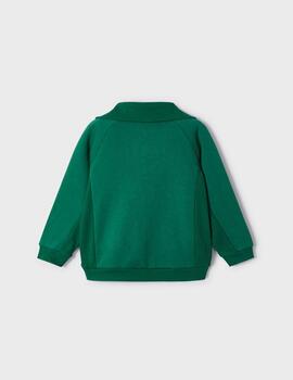 Sudadera Mayoral Cremallera Verde Para Niño