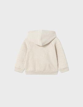 Sudadera Mayoral Zorros Crema Para Bebé Niño