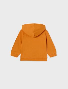 Sudadera Mayoral Oso Naranja Para Bebé Niño
