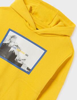 Sudadera Mayoral Photo Print Amarillo Para Niño