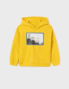Sudadera Mayoral Photo Print Amarillo Para Niño