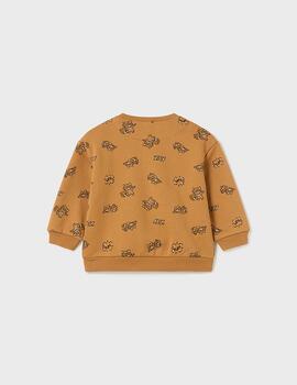 Sudadera Mayoral Zorro Camel Para Bebé