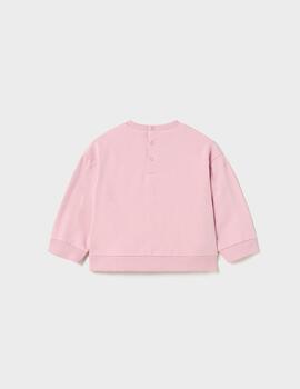 Sudadera Mayoral Conejito Rosa Para Bebé