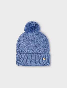 Gorro Mayoral Tricot Añil Para Niña