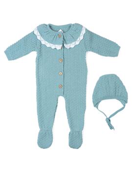 Pelele Popys PuntoVerde Agua Para Bebe