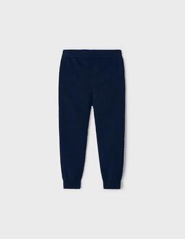 Pantalon Mayoral Jogger Tricot Marino Para Niña