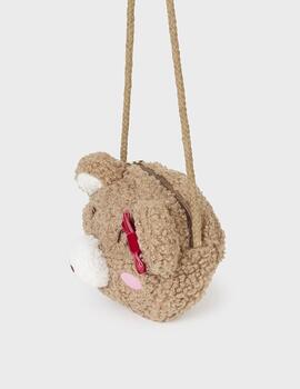 Bolso Mayoral Oso Beige Para Niña