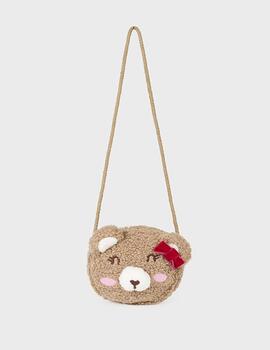 Bolso Mayoral Oso Beige Para Niña