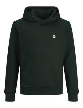 Sudadera  Jack Jones Verde Para   Niño