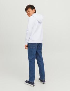 Sudadera Jack Jones  Logo Blanca Para Niño