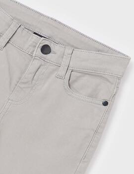 Pantalón Mayoral 5 Bolsillos Gris Para Niño