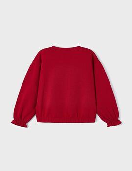 Pullover Mayoral Lazo Rojo Para NIña