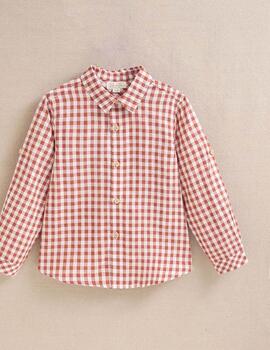 Camisa Dadati Cuadros Caldero Para Niño