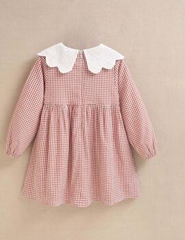 Vestido Dadati Cuadriros Caldeo Para Niña
