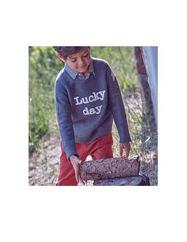 Jersey Dadaty Lucky Day Gris Para Niño