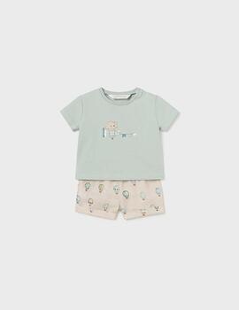 Conj. Mayoral Pantalon Y Camiseta Jade Para Bebè