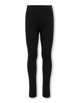 Legging Básico Algodón Negro Para Niña