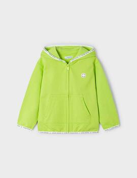 Sudadera Mayoral Canguro Verde Fluor Para Niño