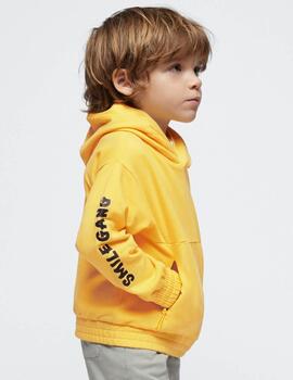 Sudadera Mayoral Smile Amarilla Para Niño