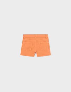 Bermuda Mayoral Sarga Basico Mandarina Para Bebè
