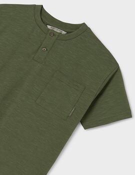 Camiseta Mayoral Panadera Verde Para Niño