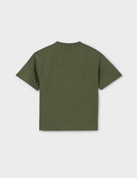 Camiseta Mayoral Panadera Verde Para Niño